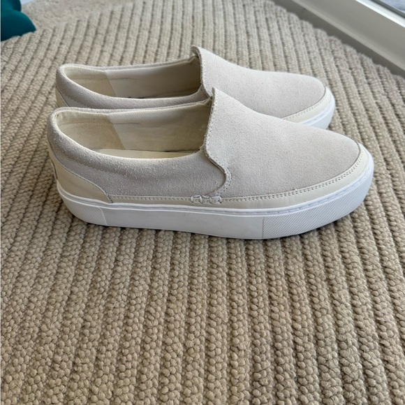UGG Neutral Slip-On Suede Sneakers - Picture 3 of 7